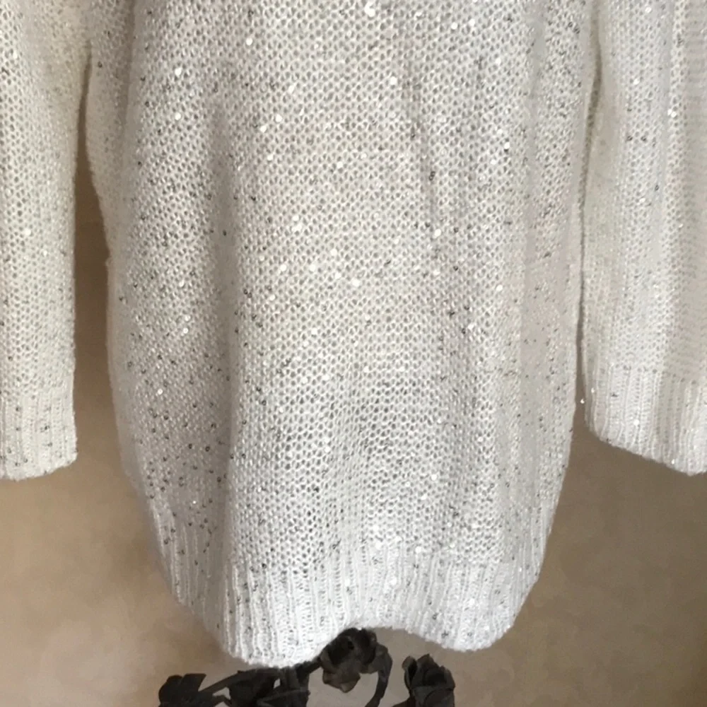 Aqua Sparkle & Twinkle Sweater - Picture 5 of 7